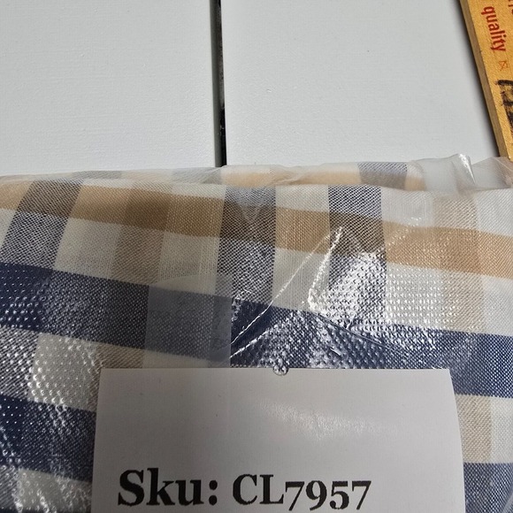 Ball and Buck Scout Shirt Mens Large Blue Gingham Cotton Plaid Heritage USA - Picture 12 of 12